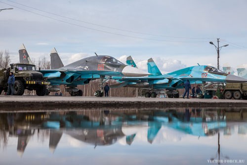 Muc kich MiG-29SMT, Su-34 Khong quan tap tran ban ten lua-Hinh-14